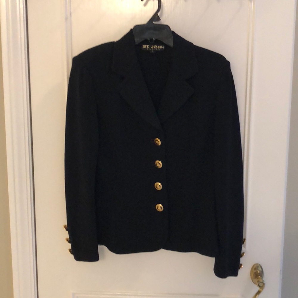 St John knit blazer